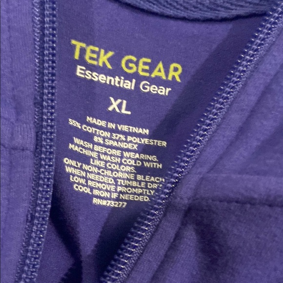NWT Tek Gear Hooded Jacket - Picture 3 of 4